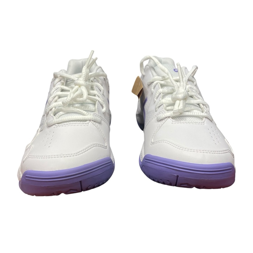 Women’s ASICS Gel-Dedicate 7 sneakers. White/Amethyst. Size 8W. - Picture 3 of 13